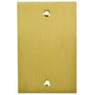 Espelho Placa P/Piso Metal 4X2 Cego Stamplac