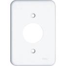 Espelho Placa Radial Pollar 1702003 4X2 1Tomada Red