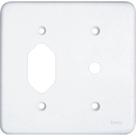 Espelho Placa Radial Pollar 1702029 4X4 1Fur+1Tseg