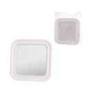 Espelho Quadrado 26x26cm Borda Plástica P/pendurar Western Cor da moldura Branco