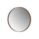 Espelho Redondo Decorativo 60 cm Genova Castanho Espelho Redondo Decorativo 60 cm Genova Castanho