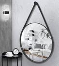 Espelho Redondo Decorativo Com Alça 50 Cm