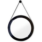 Espelho Redondo Decorativo Mandala Com Alça 60cm + Suporte