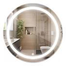 Espelho Redondo Led 60X60 3 Temperaturas Touch