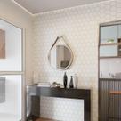 Espelho Redondo Para Quarto Banheiro Lavabo Hall De Entrada Escrivaninha 60cm Grande Com Alça