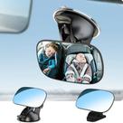 Espelho Retrovisor Ajustável De Visão Ampla Para Carro, Espelho De Segurança Rotativo 360 Graus Para Espelho Retrovisor Ajustável De Visão Ampla Para Carro, Espelho De Segurança Rotativo 360 Graus Para