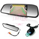 Espelho Retrovisor + Camera de Ré com LCD 4,3 Polegadas Para Carro Caminhão Van Fácil de instalar