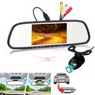 Espelho Retrovisor com Camera de Ré 4.3 Polegadas Tela LCD Fácil de Instalar Para Carro e Caminhão