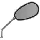 Espelho Retrovisor Cromo Forte Esportivo Italiano Yamaha