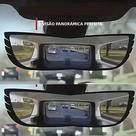 Espelho Retrovisor Curvo Para Ponto Cego 160 graus Interior Oval De Ângulo Amplo Com Ajuste Universal