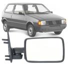 Espelho Retrovisor Direito Passageiro Carona Fiat Uno Fixo 85 86 87 88 89 90 91 2/4 Portas