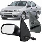 Espelho Retrovisor Esquerdo Lado Motorista Fiat Siena Palio Palio Weekend 2004 2005 2006 2007 4 Portas Com Acabamento