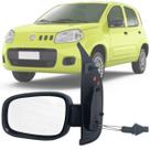 Espelho Retrovisor Esquerdo Lado Motorista Fiat Uno Vivace Way Evo Sporting 2010 2011 2012 2013 2014 2014 2016 2017 2018 2019 2020 2021 4 Portas C/c