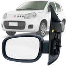 Espelho Retrovisor Esquerdo Motorista Novo Uno Vivace Evo Sporting 2010 2011 2012 2013 2014 2015 2016 2017 2018 2019 2020 Manual Sem Controle 4 Portas