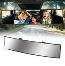 Espelho retrovisor HmmtyRack 36 cm cromado antirreflexo 14"