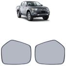 Espelho Retrovisor L200 2007 2008 2009 2010 2011 2012 Carcaça Preta