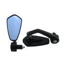 Espelho Retrovisor Lateral De Alumínio 7/8'' 22mm Para BMW Ducati Aprilia Victory 2 Peças Acessórios