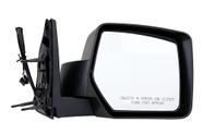 Espelho retrovisor lateral elétrico preto texturizado para Dodge Nitro 2007-2011