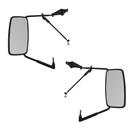 Espelho Retrovisor Mb Hpn 2318 / 2325 Plano Completo Par Espelho Retrovisor Mb Hpn 2318 / 2325 Plano Completo Par