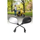 Espelho Retrovisor Moto Suzuki Burgman 125 Preto Antirreflex