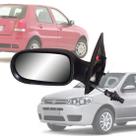 Espelho Retrovisor Palio Siena 4 Portas 2004 a 2007 Lado Esquerdo Com Controle