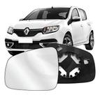 Espelho Retrovisor Sandero Logan 2015 Até 2022 Com Base -