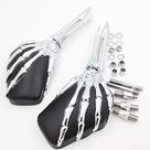 Espelho SMT-Claw Skeleton Hand para Honda CB CBR Rebel Shadow Espelho SMT-Claw Skeleton Hand para Honda CB CBR Rebel Shadow