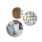 Espelho Trio Redondo Lapidado Quarto Sala de jantar Espelho Trio Redondo Lapidado Quarto Sala de jantar