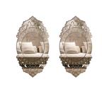Espelho veneziano provencal Sala 50x85 3890 Kit 2 Pçs