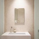 Espelho Vidro 20x30 Banheiro Lavabo Sem Furo Colar Parede