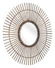 Espelho Zuo Modern Diamond Gold Frame Spot Clean