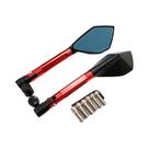 Espelhos Laterais De Alumínio CNC Para Kawasaki Z750 Ninja 250 Honda R1 R6 FZ6 Suzuki Yamaha 8mm