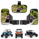 Espelhos Laterais e Central KEMIMOTO para Polaris RZR - UTV