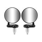 Espelhos Retrovisores Laterais Universais De 22mm Para Guidão De Motocicleta, 2 Peças, Acessórios