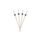 Espetinho Palito Bolinha Azul Bambu Grande Decoração 500 Un Espetinho Palito Bolinha Azul Bambu Grande Decoração 500 Un