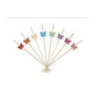 Espetinho Palito Borboleta 12 Cm Petisco Festa Decorar 500un
