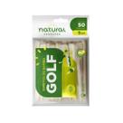 Espeto bambu golf 9cm natural c/ 50 unidades