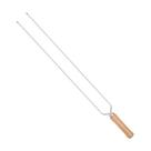 Espeto Churrasco Aço 85cm Duplo Mor