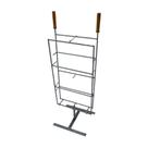 Espeto Costela Costelão Fogo Chão Base Giratória 104x35cm Espeto Costela Costelão Fogo Chão Base Giratória 104x35cm