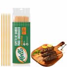 Espeto de Bambu Churrasco 25cm Pacote 50 Unidades Resistente Flexível Ecológico