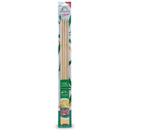 Espeto de Bambu Grande descartavel para churrasco 50cm 4uni Espeto de Bambu Grande descartavel para churrasco 50cm 4uni