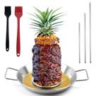 Espeto de grelha Fengzhe Al Pastor em aço inoxidável com acessórios