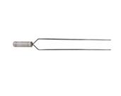 Espeto Duplo 50cm Lãmina Inox