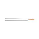 Espeto Duplo Para Churrasco Tramontina Com Lâmina Em Aço Inox E Cabo De Madeira 75 Cm Tramontina