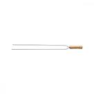 Espeto Duplo para Churrasco Tramontina com Lâmina em Aço Inox e Cabo de Madeira 75 cm