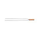 Espeto Duplo para Churrasco Tramontina com Lâmina em Aço Inox e Cabo de Madeira 75 cm