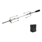 Espeto elétrico flex giratório Gira Grill para churrasqueira 3 queimadores