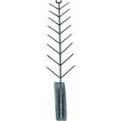 Espeto em aço inox para camarão 55cm - ARTEINOXX
