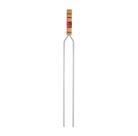 Espeto gaúcho2 hastes aço 65cm lamina 52cm grilazer