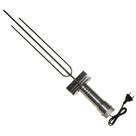 Espeto Giratório Elétrico Churrasco com Base Inox Flex 110v ou 220v Issi Grill